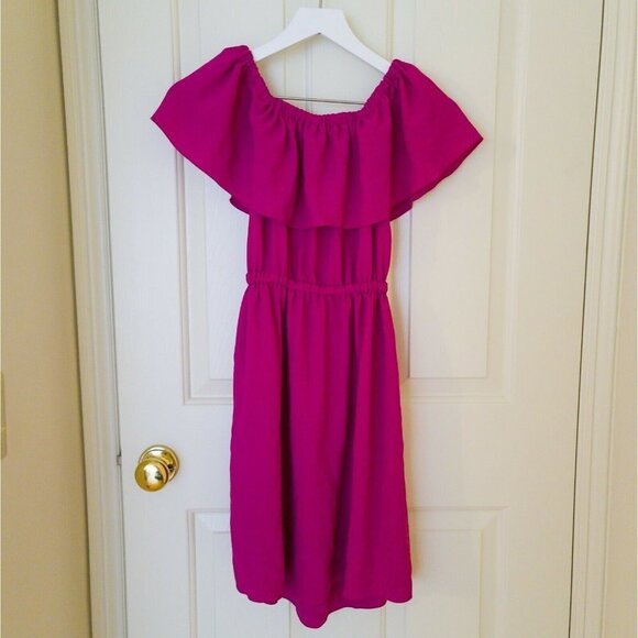 Wilfred Dresses & Skirts - Aritzia Wilfred Off the Shoulder Dress Pockets Cin